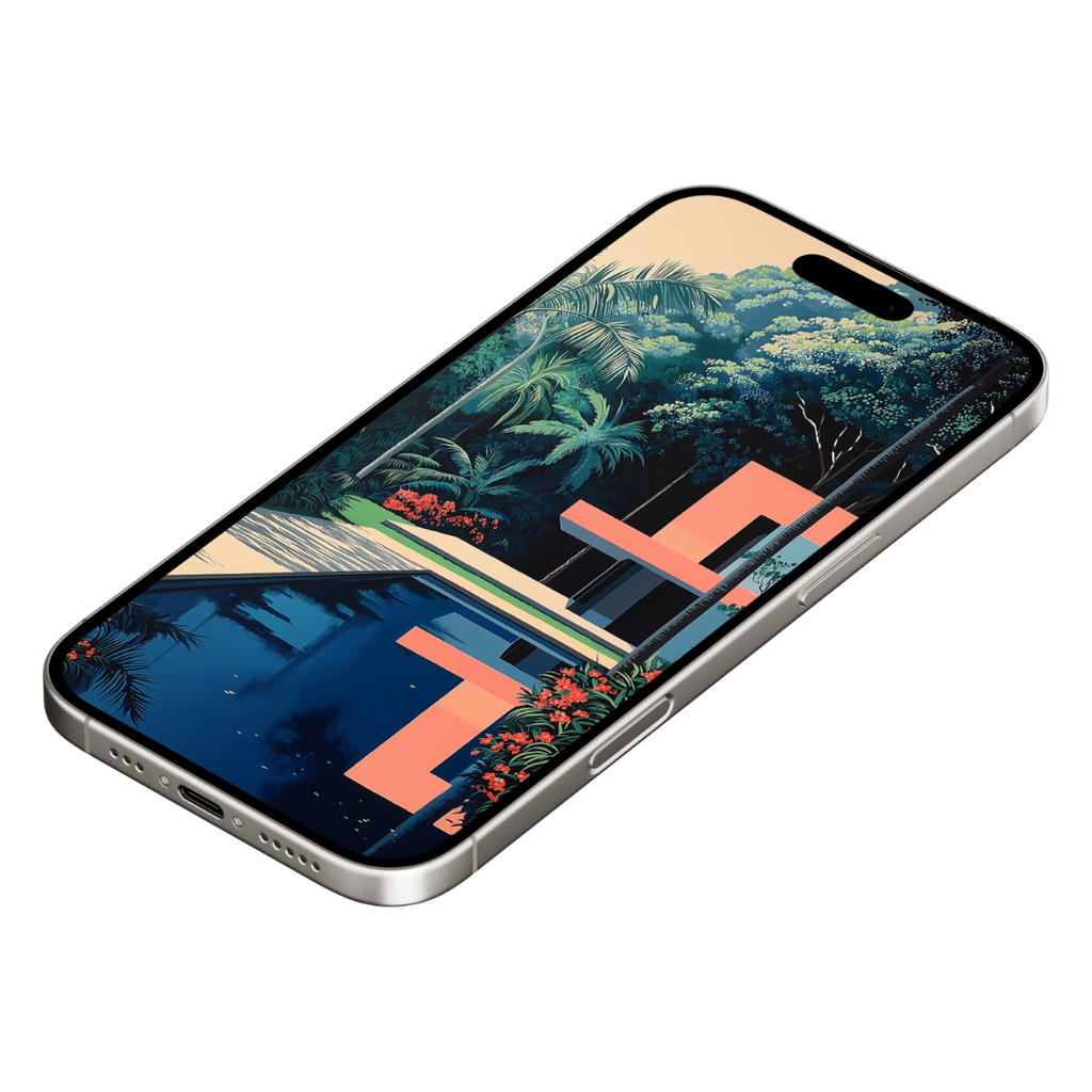 JUNGLE CANNOPIES MOBILE WALLPAPER