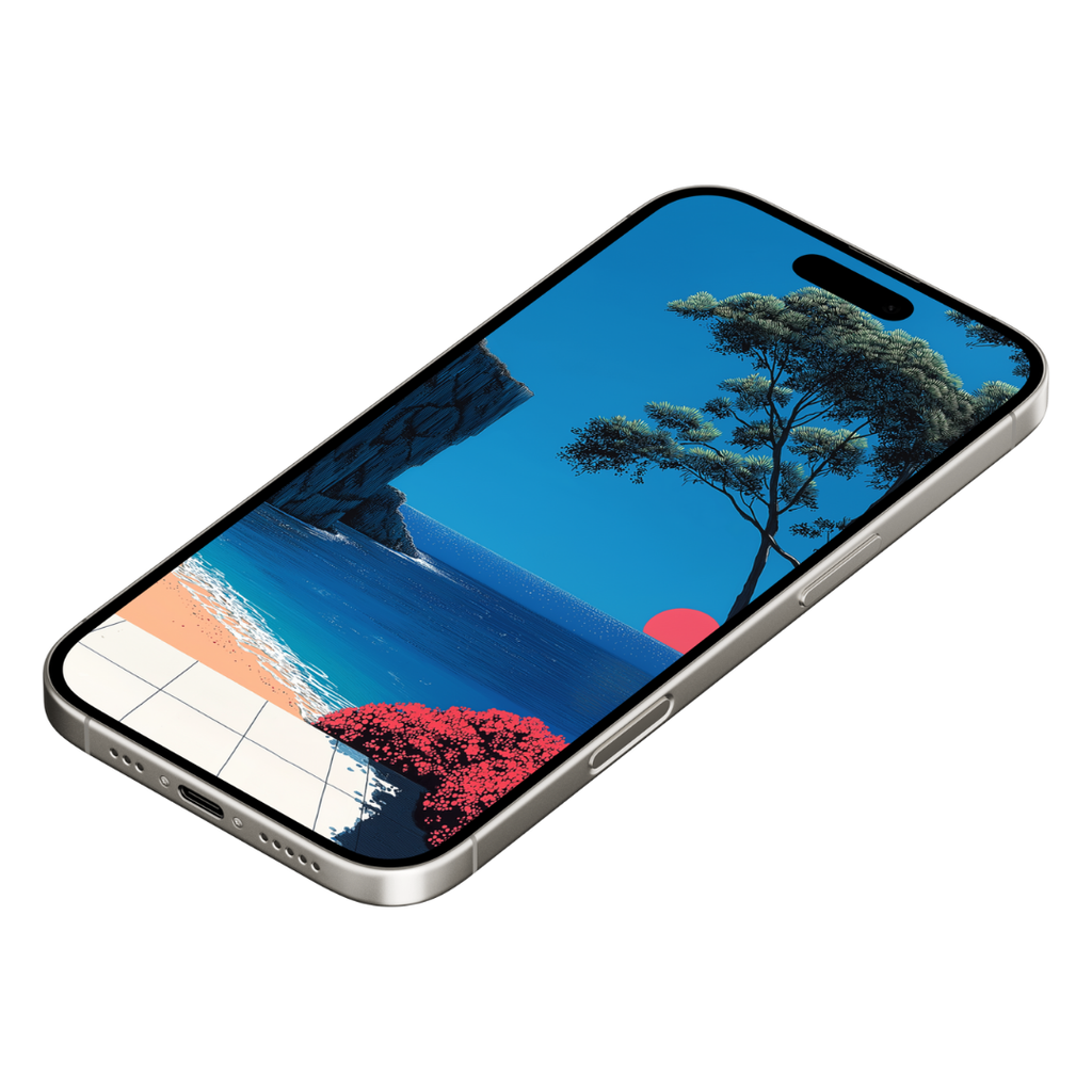 PACIFIC BLOSSOMS MOBILE WALLPAPER