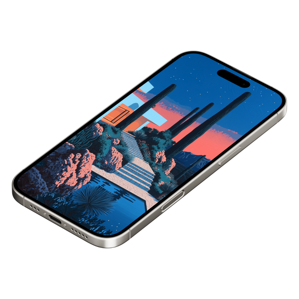 SONORA MODERN OASIS MOBILE WALLPAPER