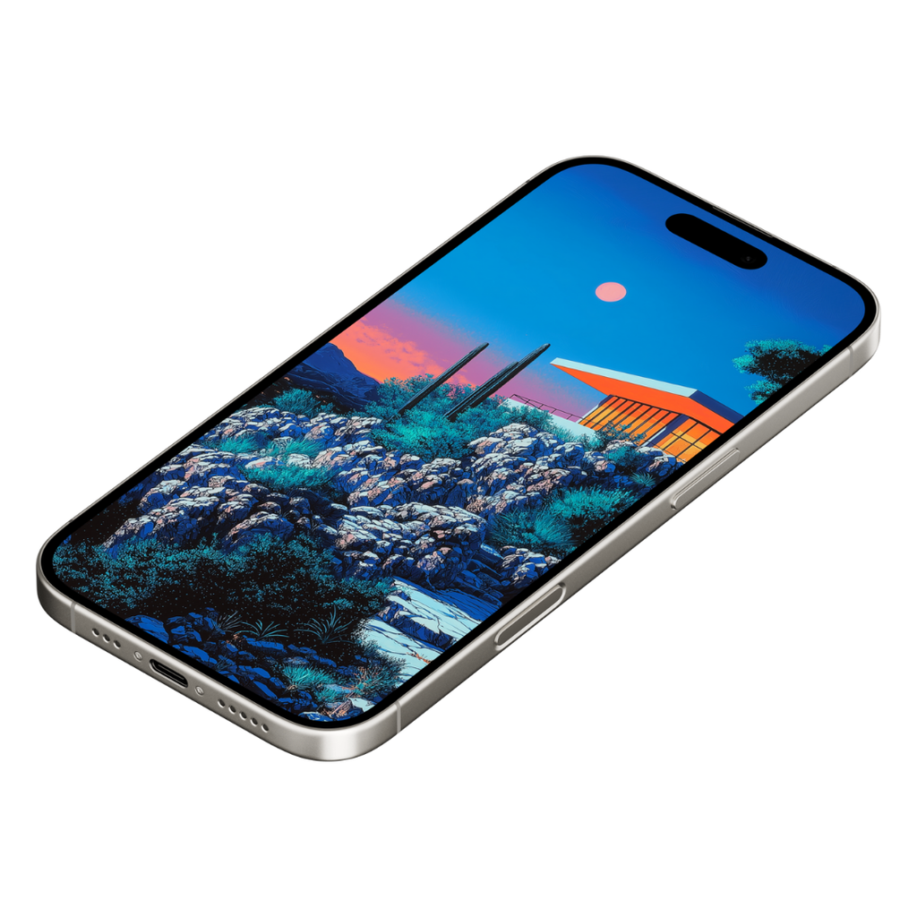 SONORA MODERN MANSION MOBILE WALLPAPER