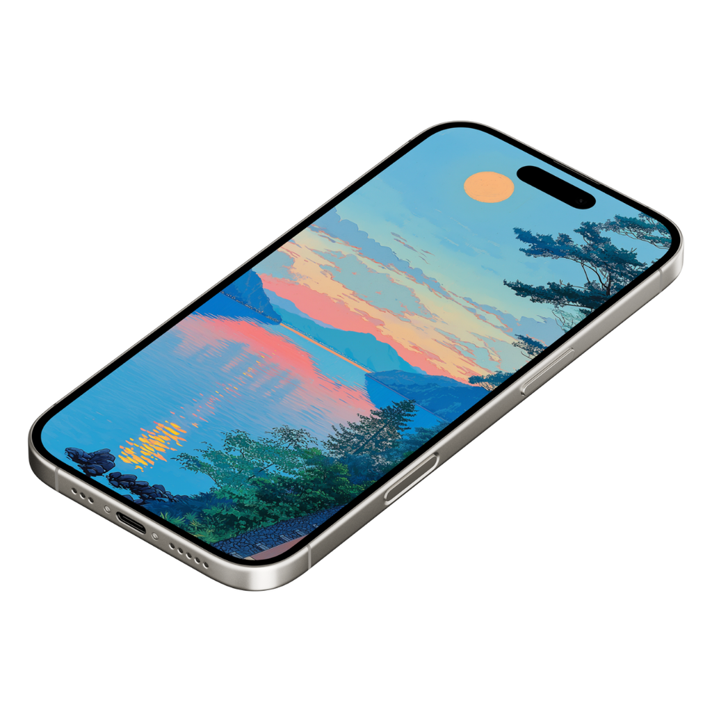 BY THE TRACKS MOBILE WALLPAPER