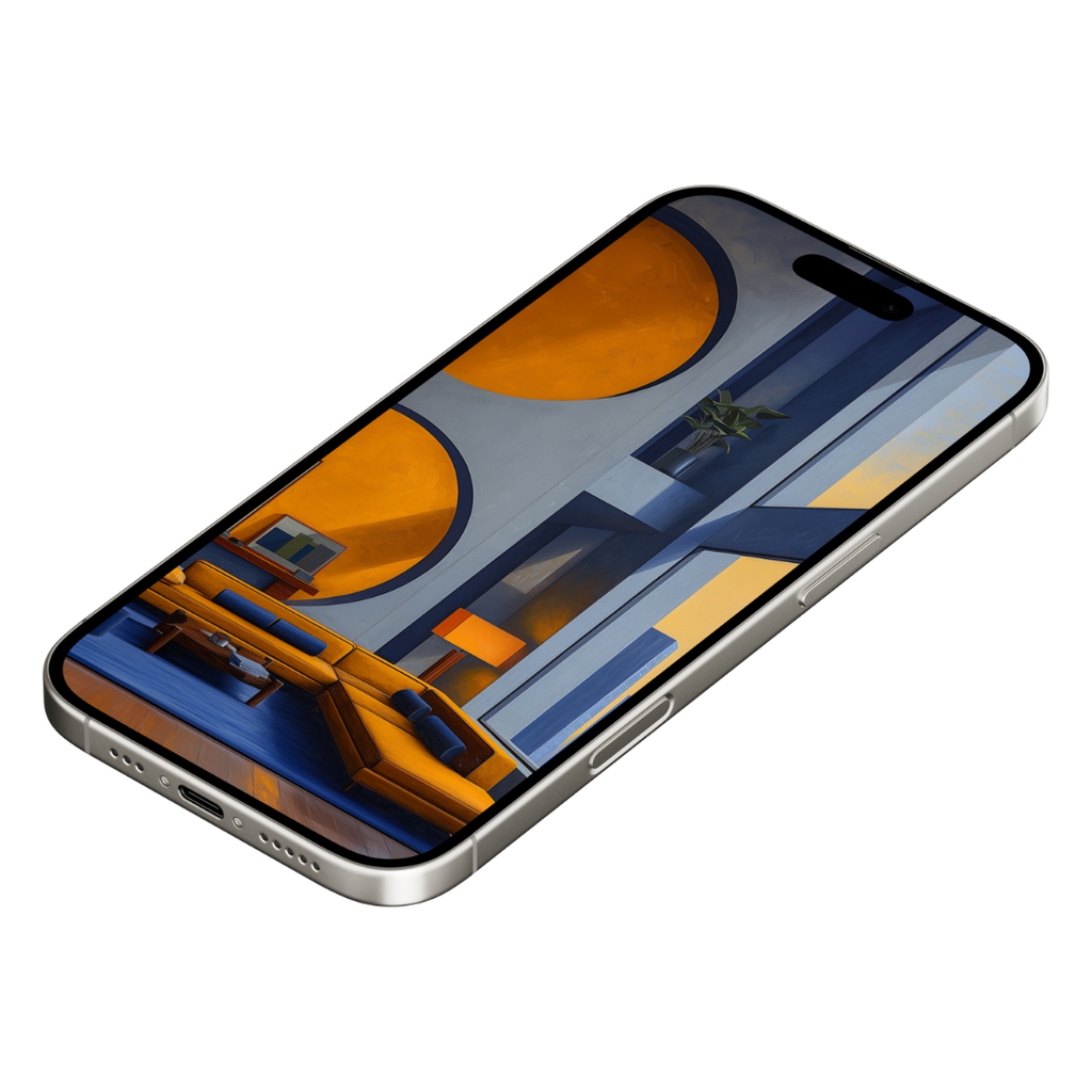 LIVING ROOM DUSK MOBILE WALLPAPER