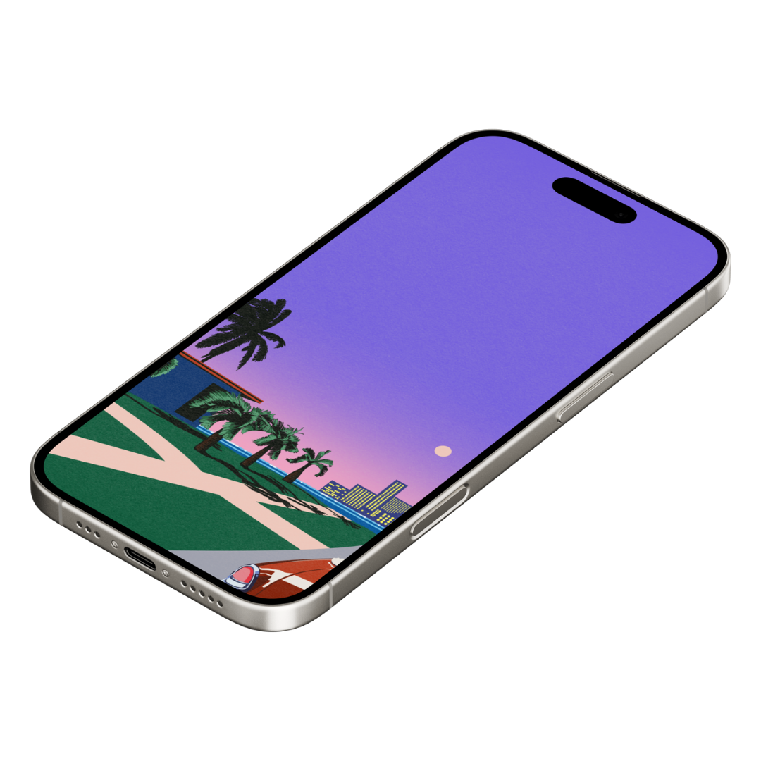 MIAMI NIGHTS MOBILE WALLPAPER