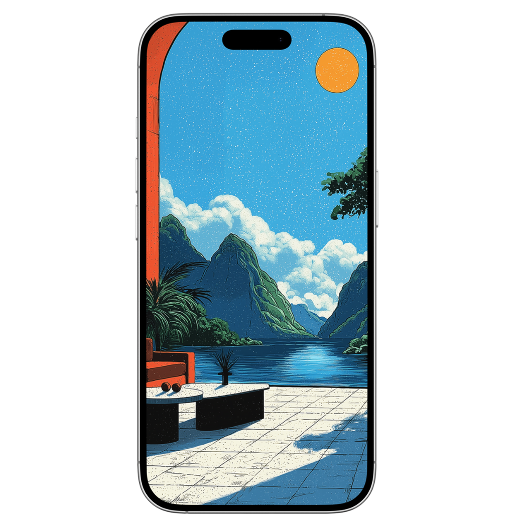 JURASIC PATIO MOBILE WALLPAPER