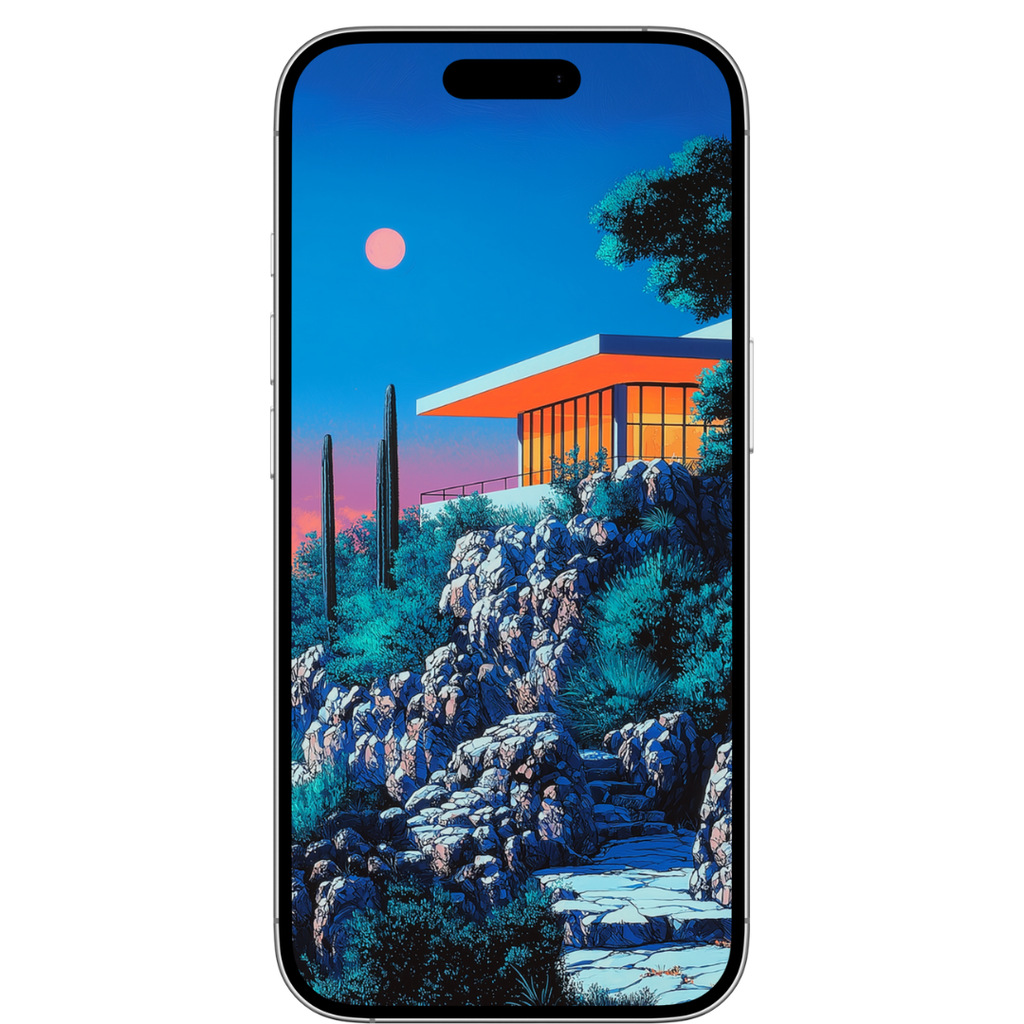 SONORA MODERN MANSION MOBILE WALLPAPER