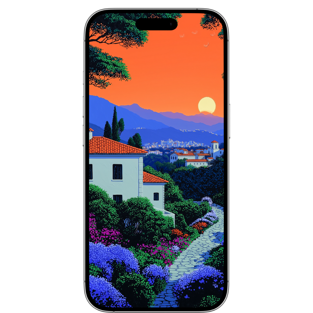 ROMAN OIL PAINTING MOBILE WALLPAPER