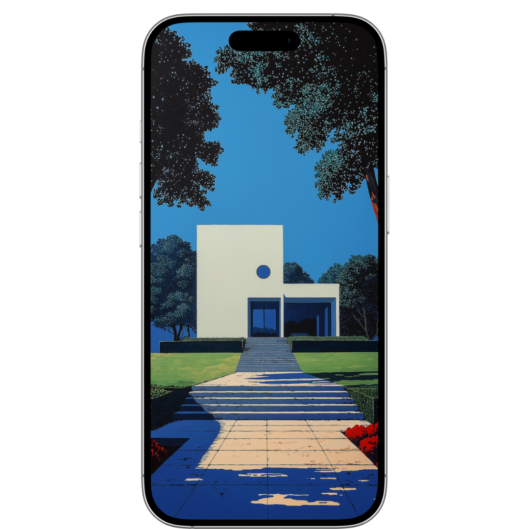 MODERN HIDDEN HOME MOBILE WALLPAPER