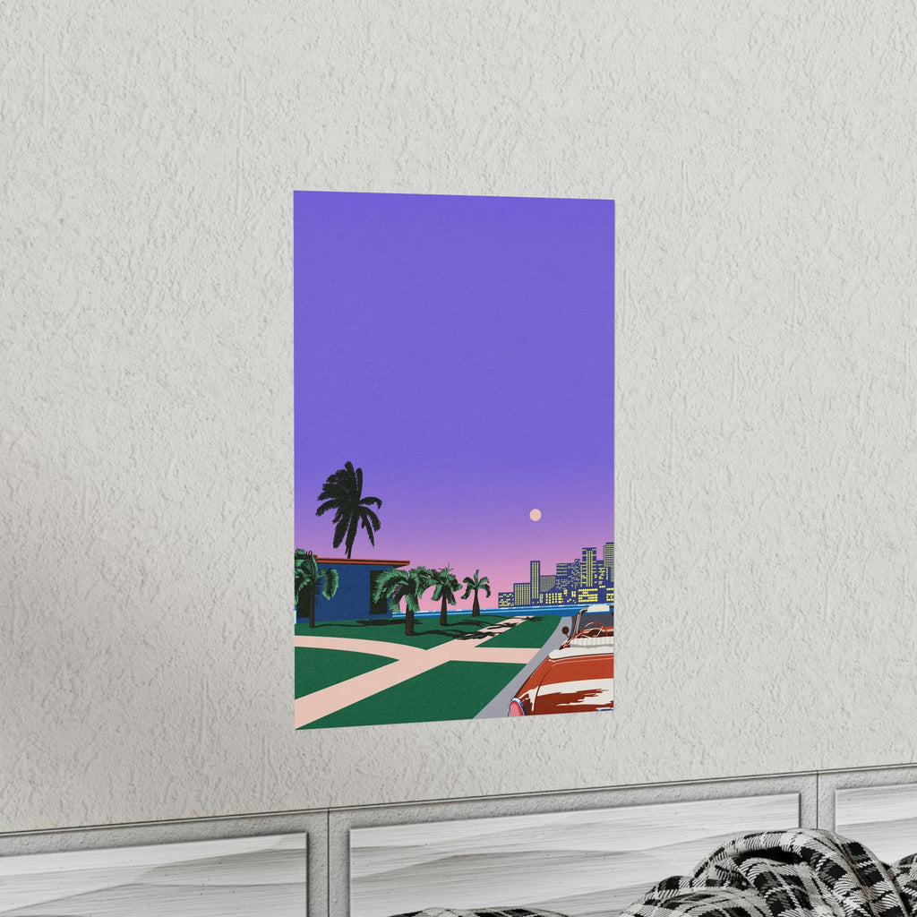 MIAMI NIGHTS WALL POSTER