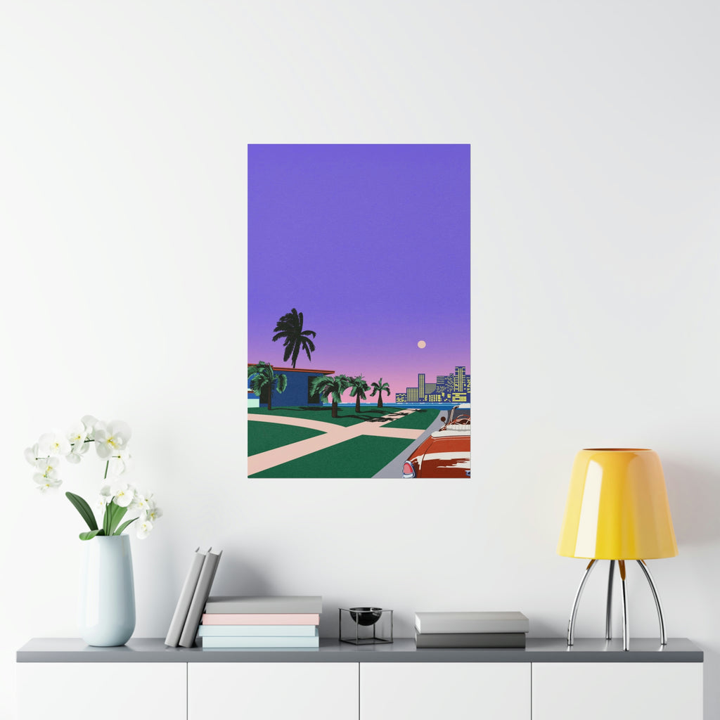MIAMI NIGHTS WALL POSTER