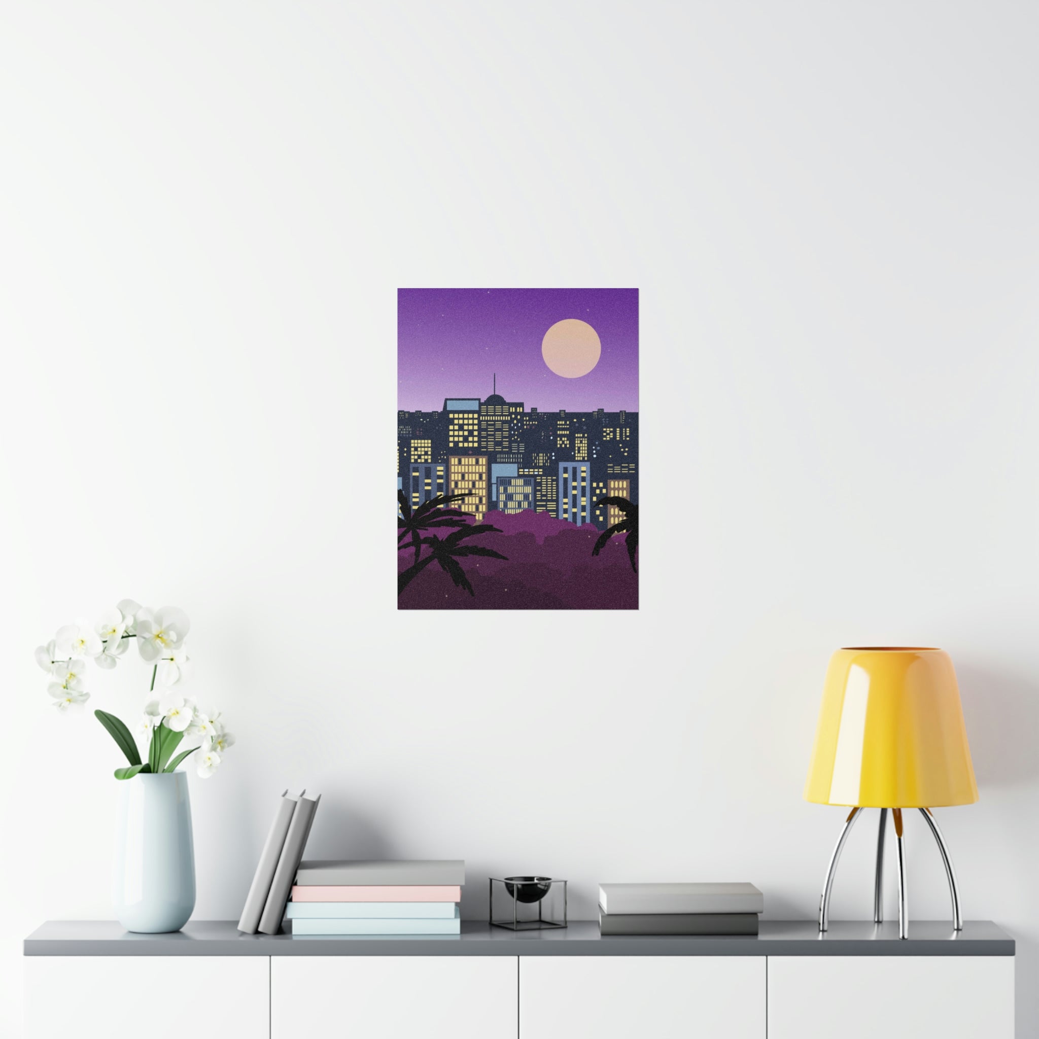 LUNAR NIGHTS WALL POSTER