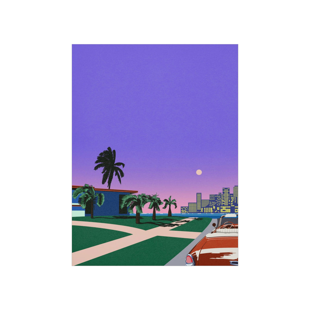 MIAMI NIGHTS WALL POSTER