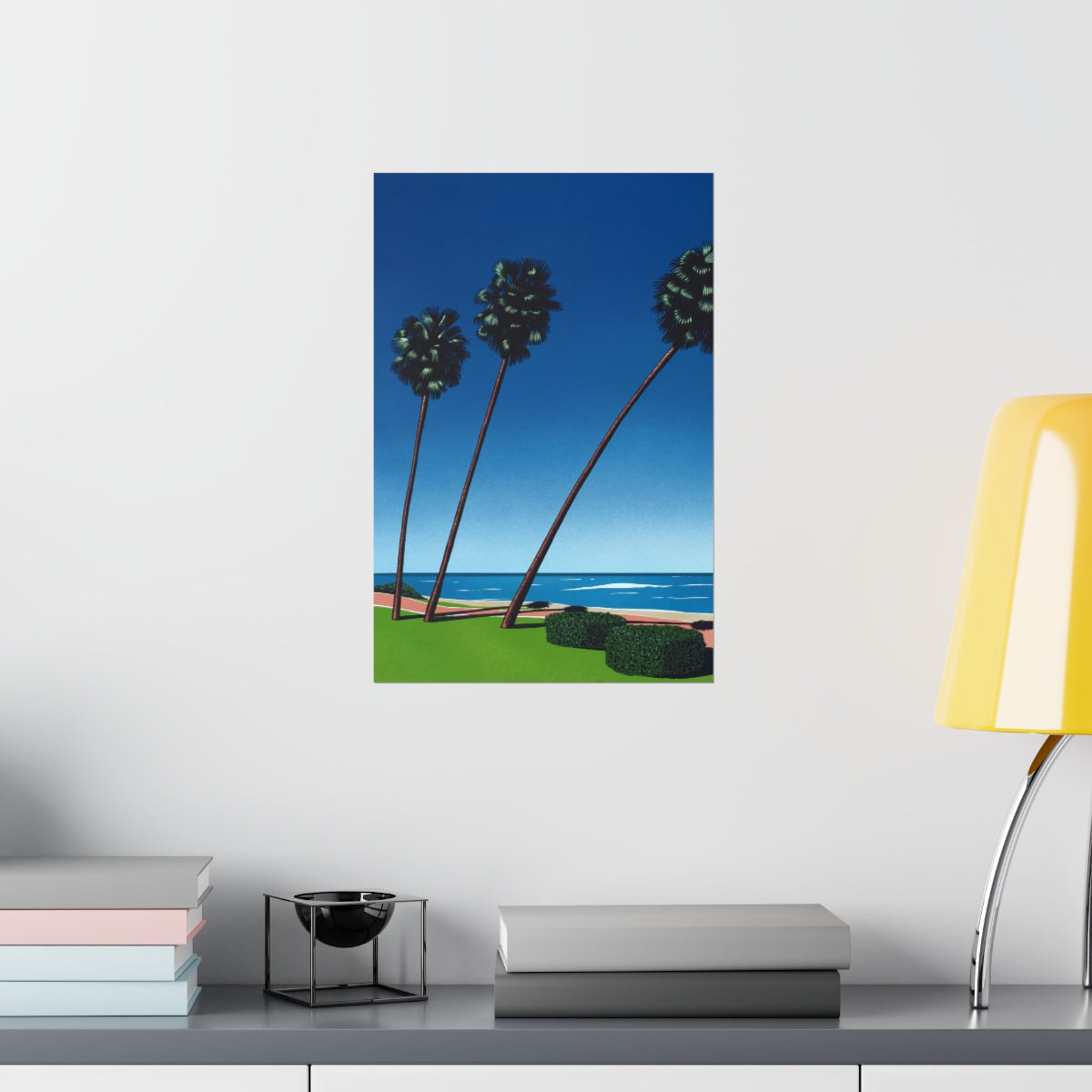 RETRO BEACH WALL POSTER