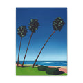 RETRO BEACH WALL CANVAS