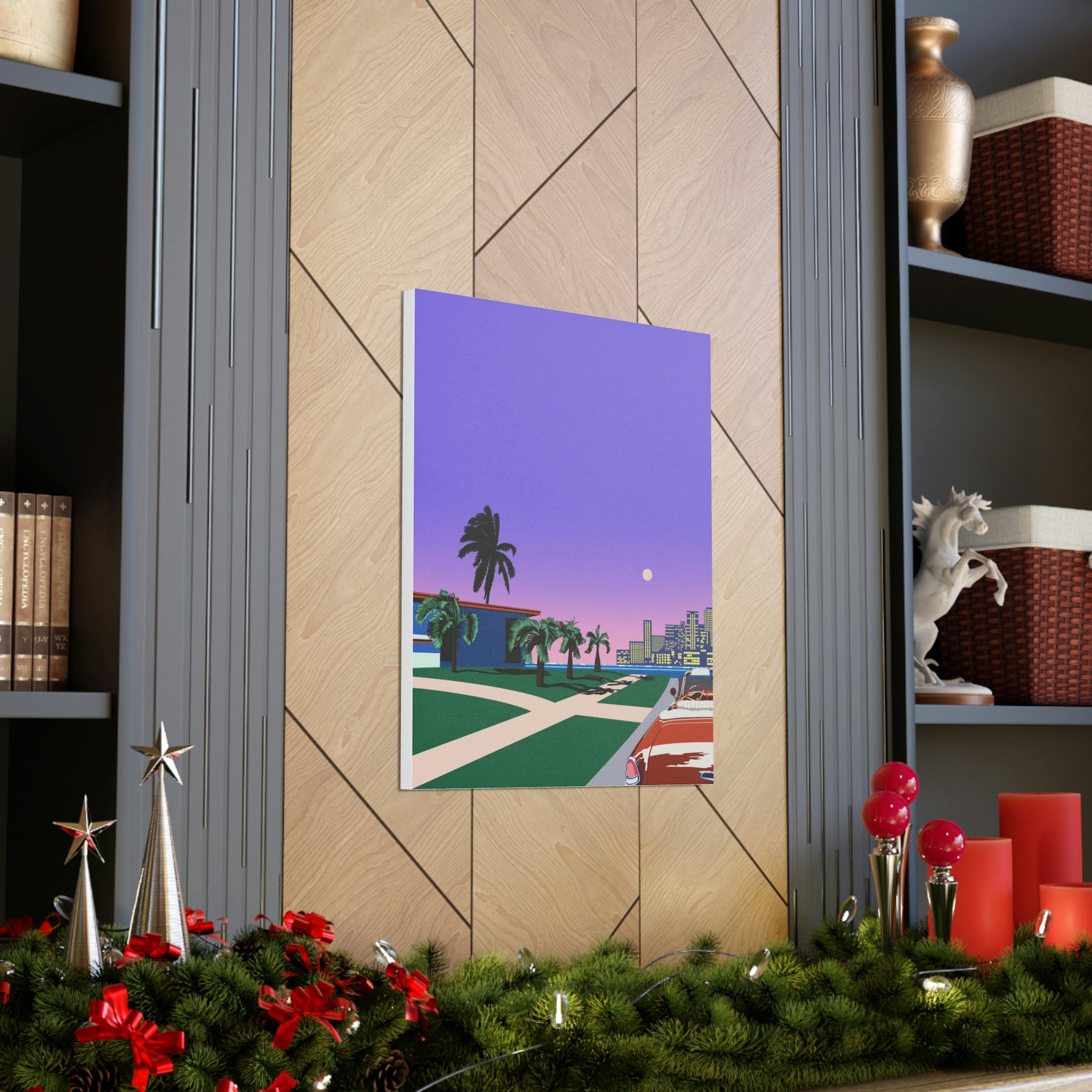 MIAMI NIGHTS WALL CANVAS