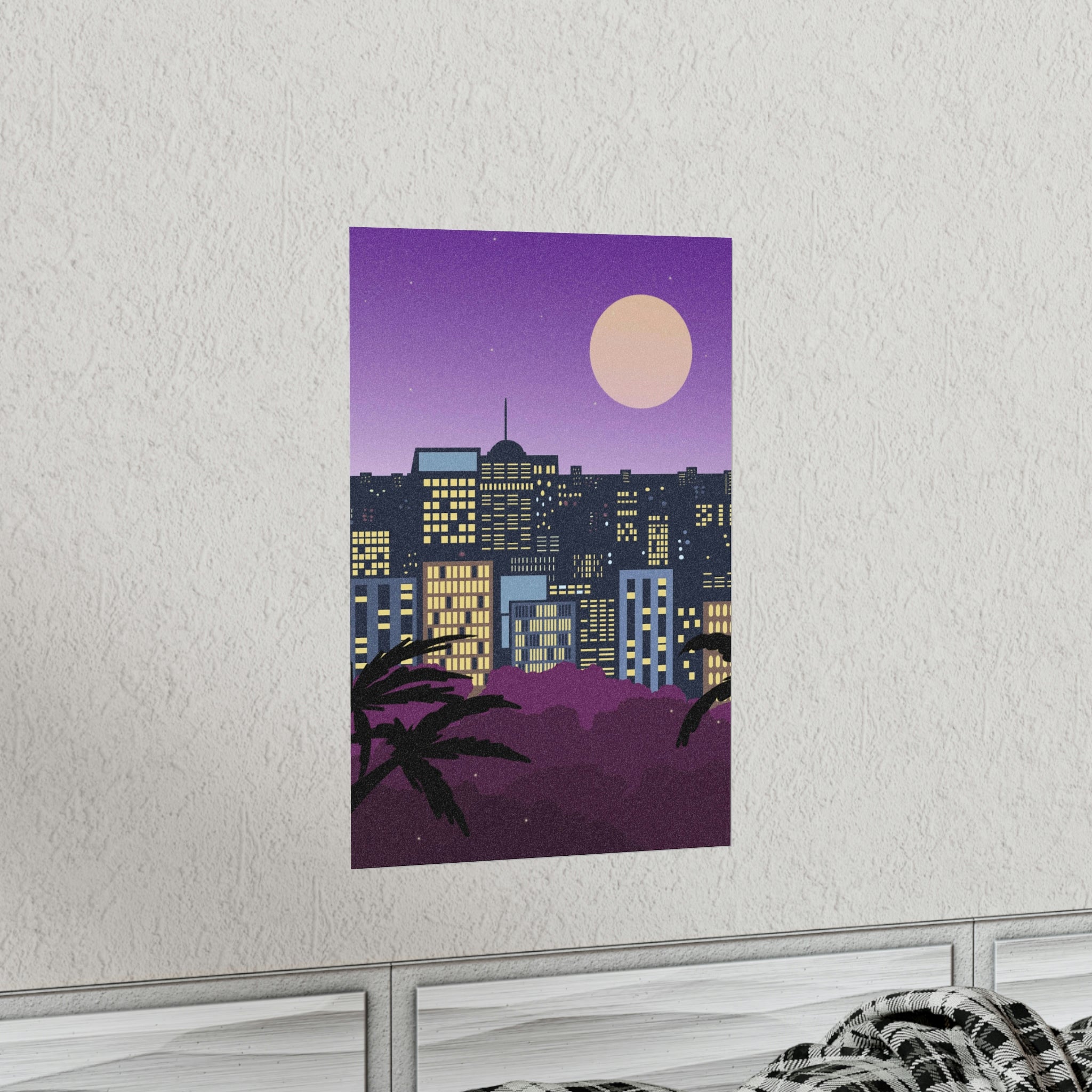LUNAR NIGHTS WALL POSTER