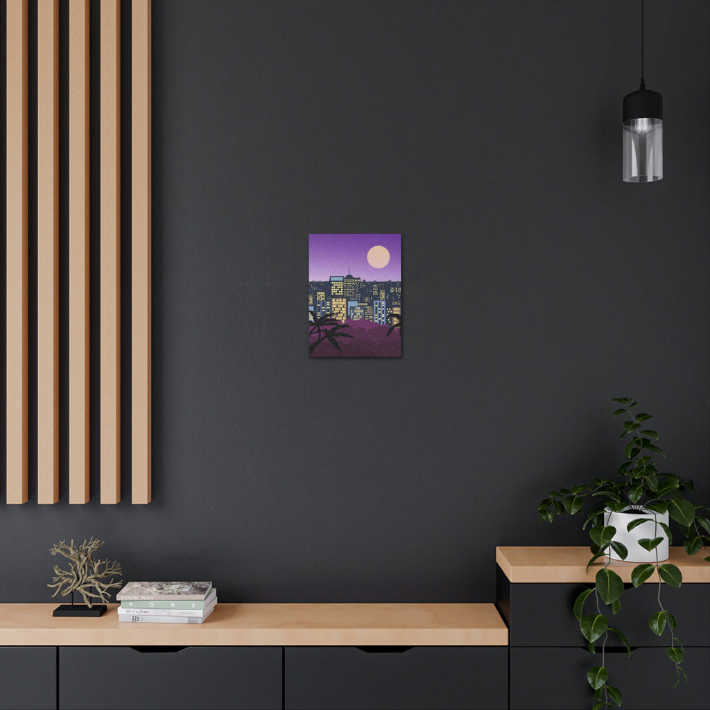 LUNAR NIGHTS WALL CANVAS