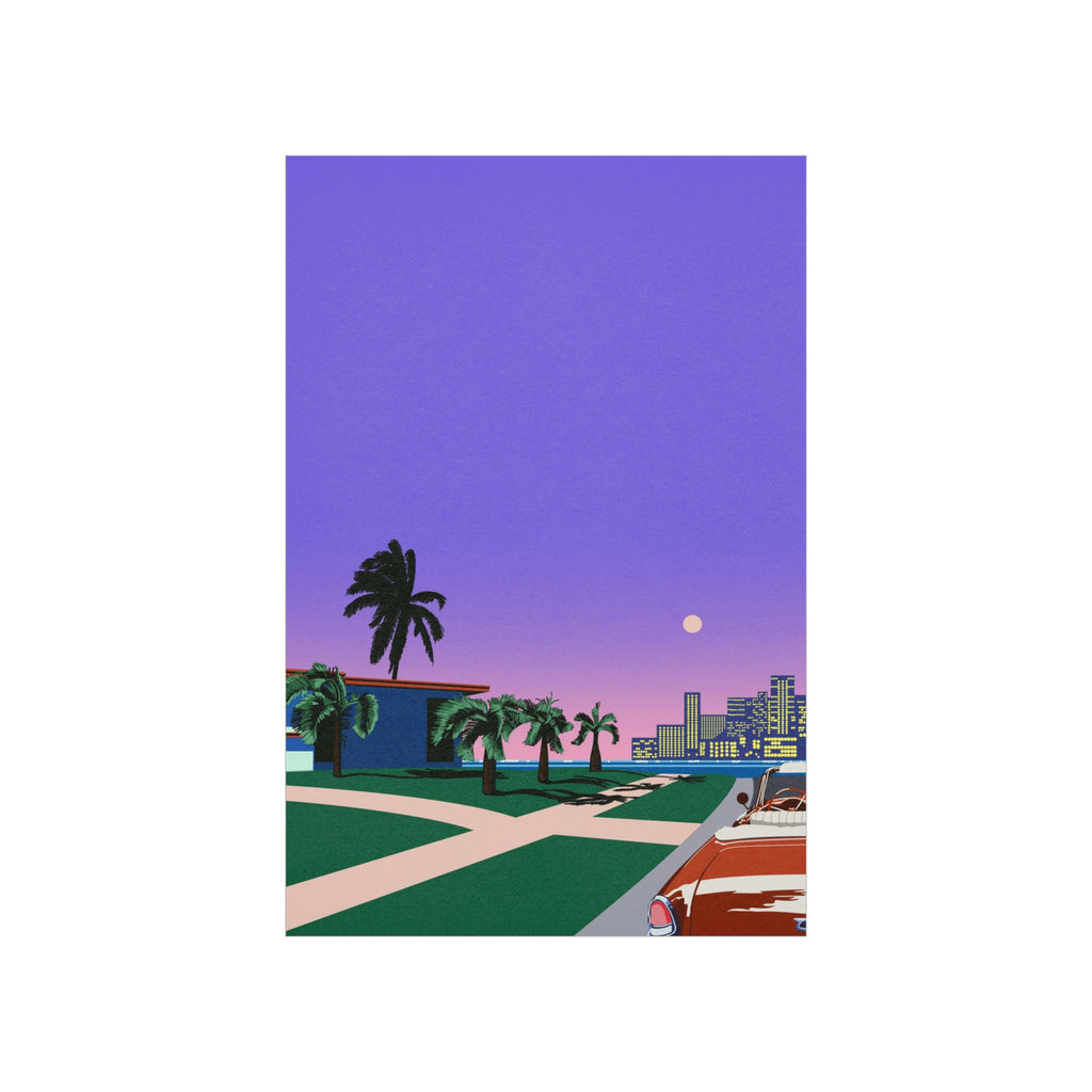 MIAMI NIGHTS WALL POSTER