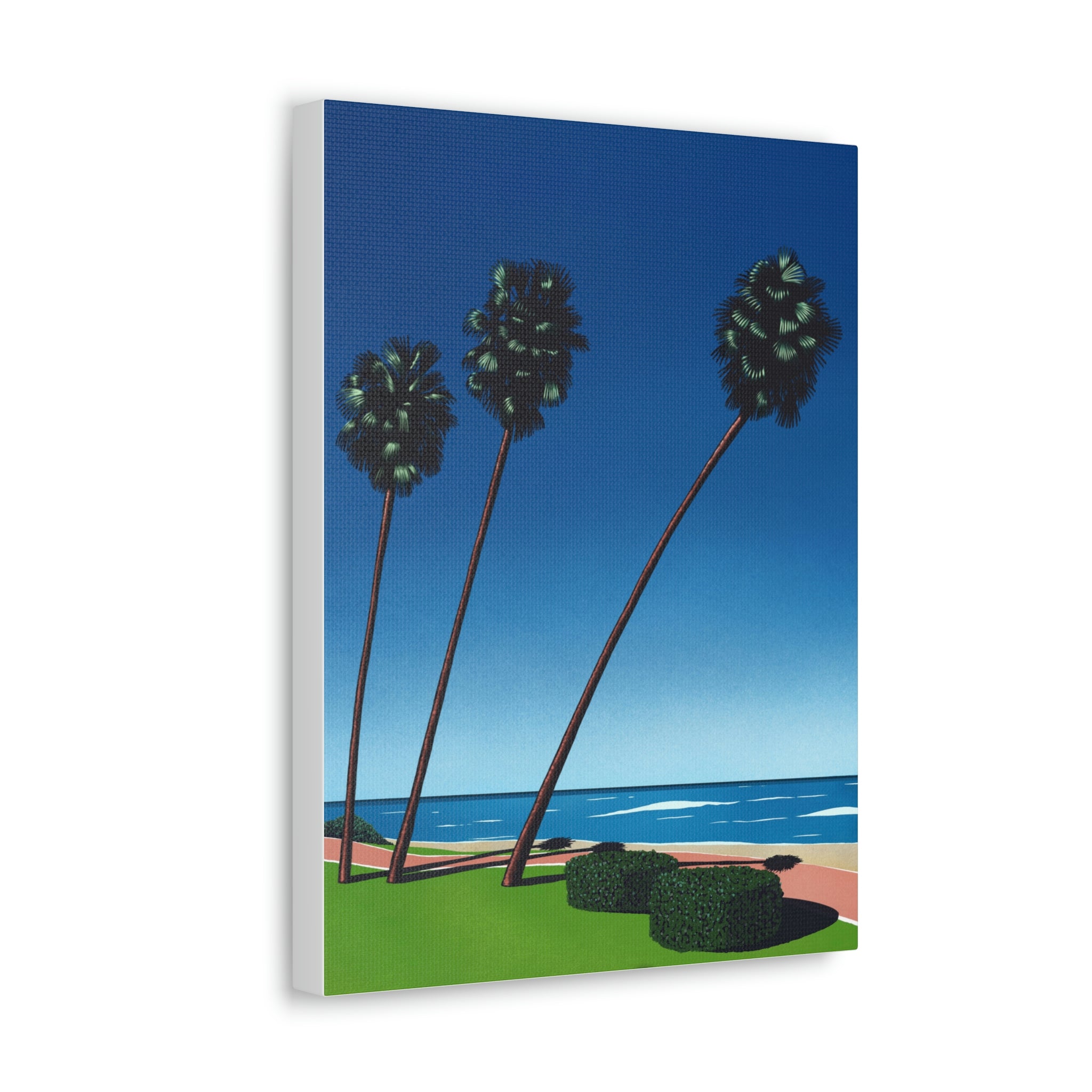 RETRO BEACH WALL CANVAS