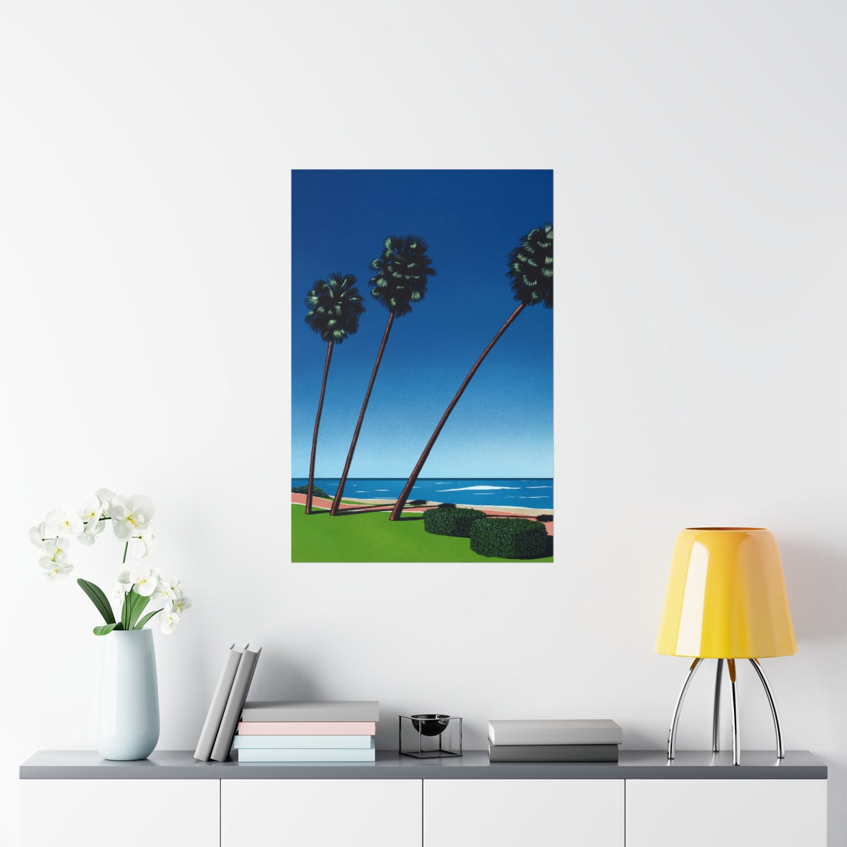 RETRO BEACH WALL POSTER