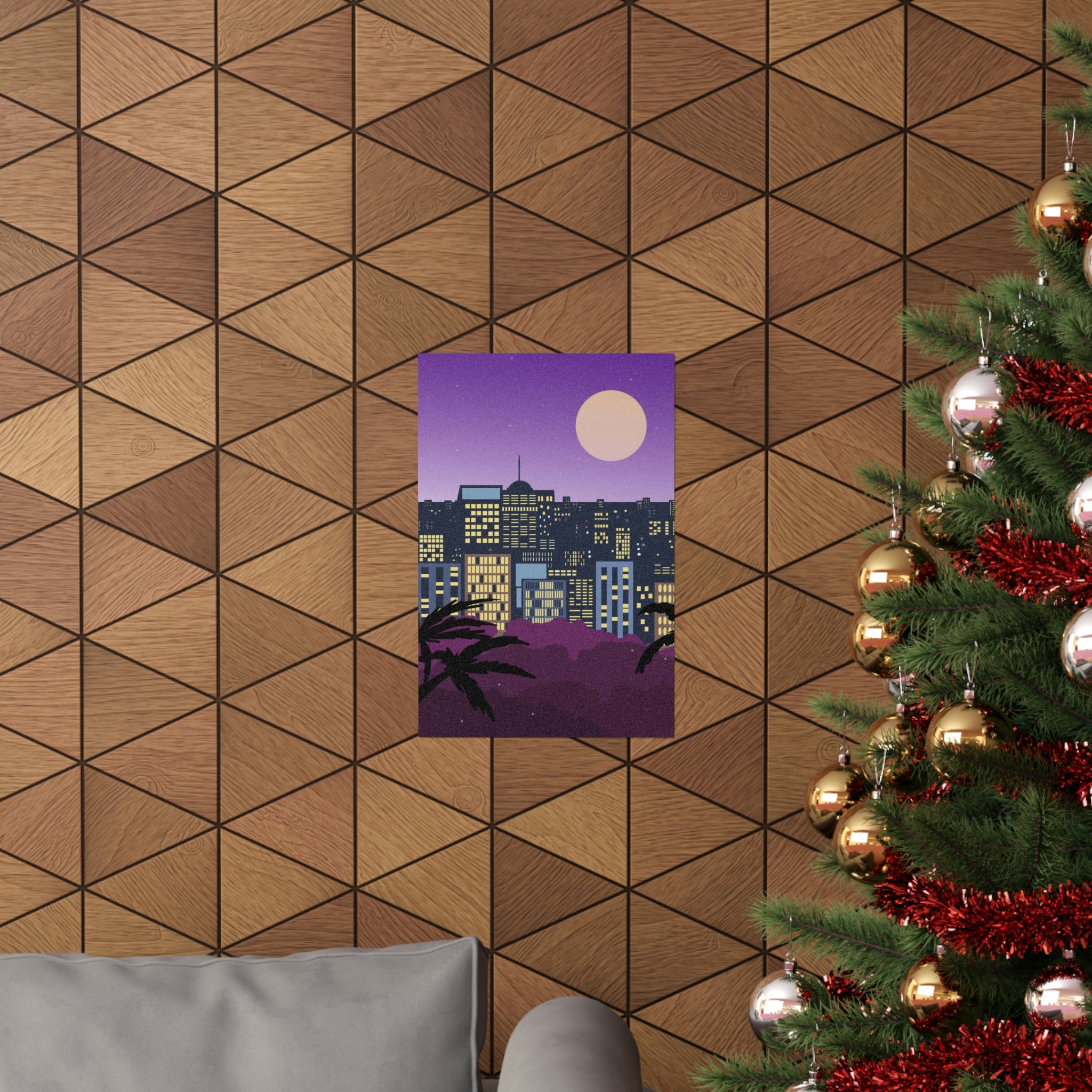 LUNAR NIGHTS WALL POSTER