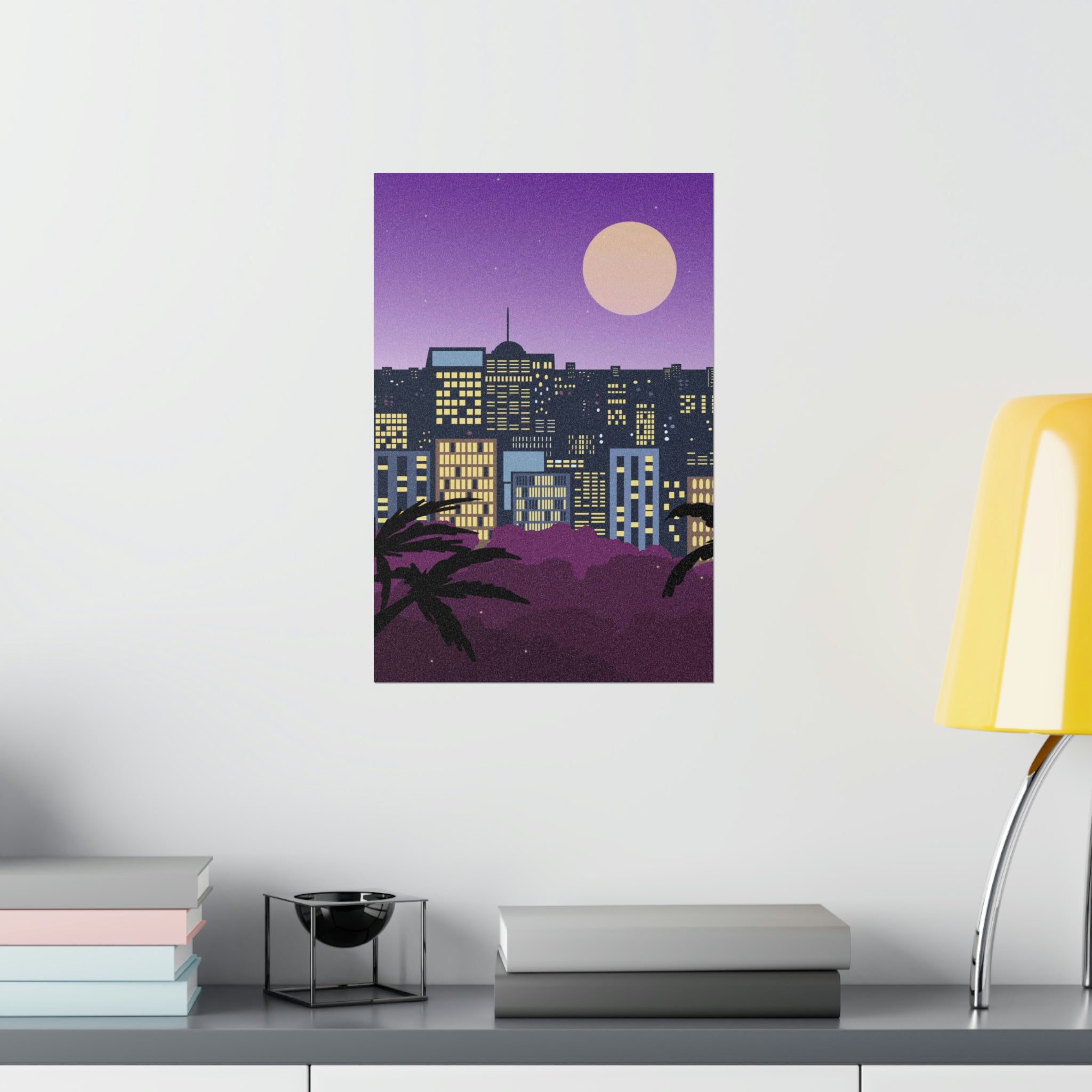 LUNAR NIGHTS WALL POSTER