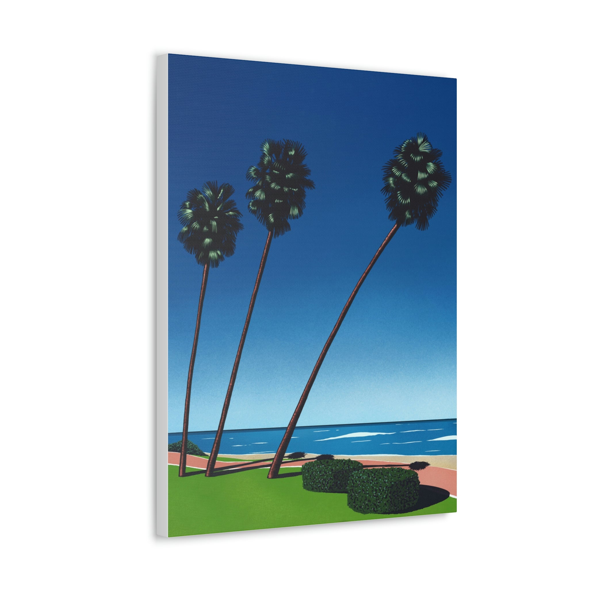RETRO BEACH WALL CANVAS