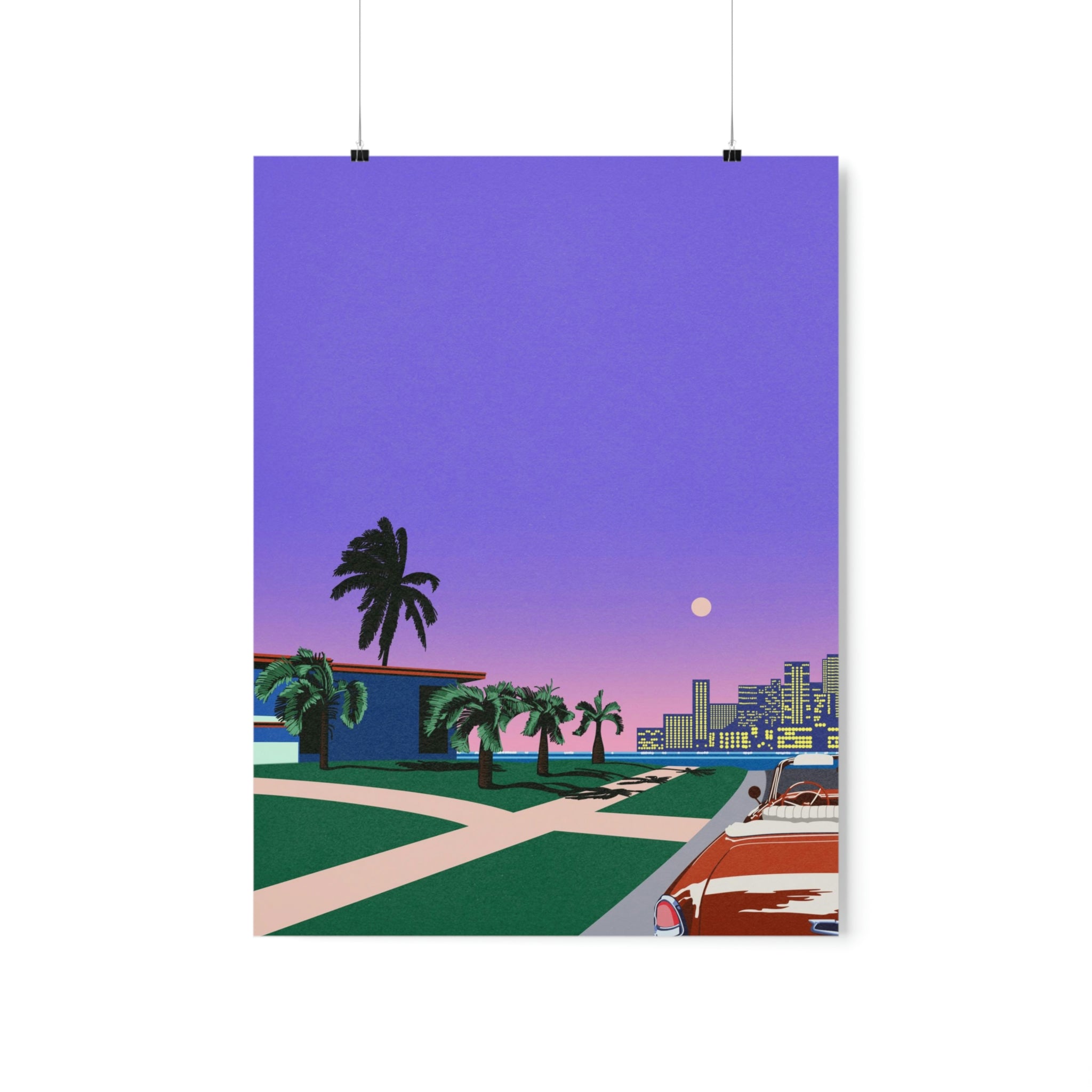 MIAMI NIGHTS WALL POSTER