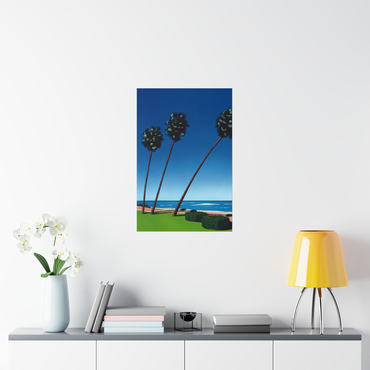 RETRO BEACH WALL POSTER