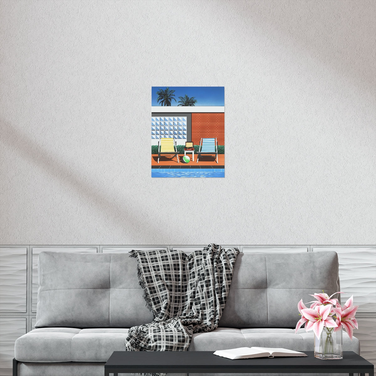 BACK TO SUMMER WALL POSTER