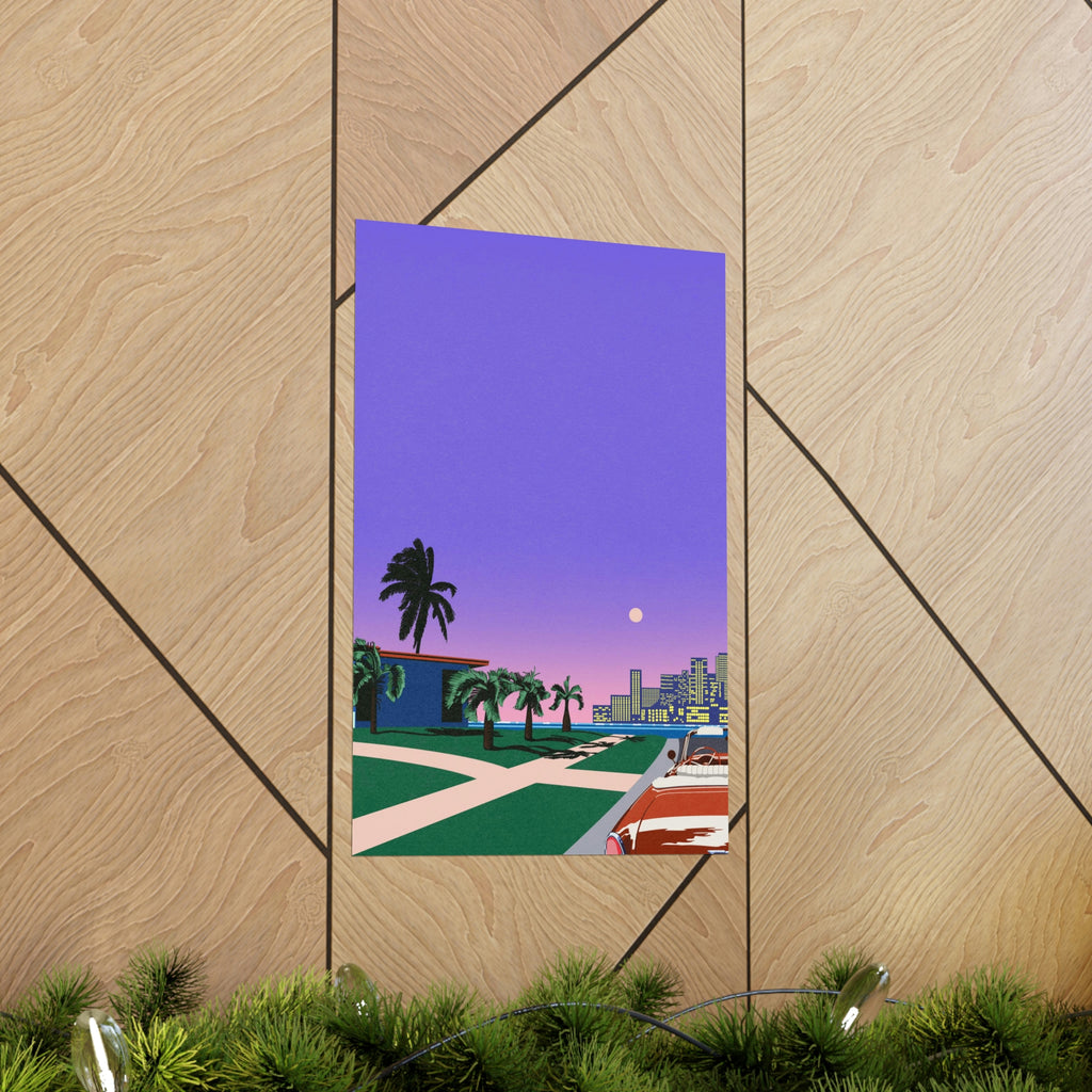 MIAMI NIGHTS WALL POSTER