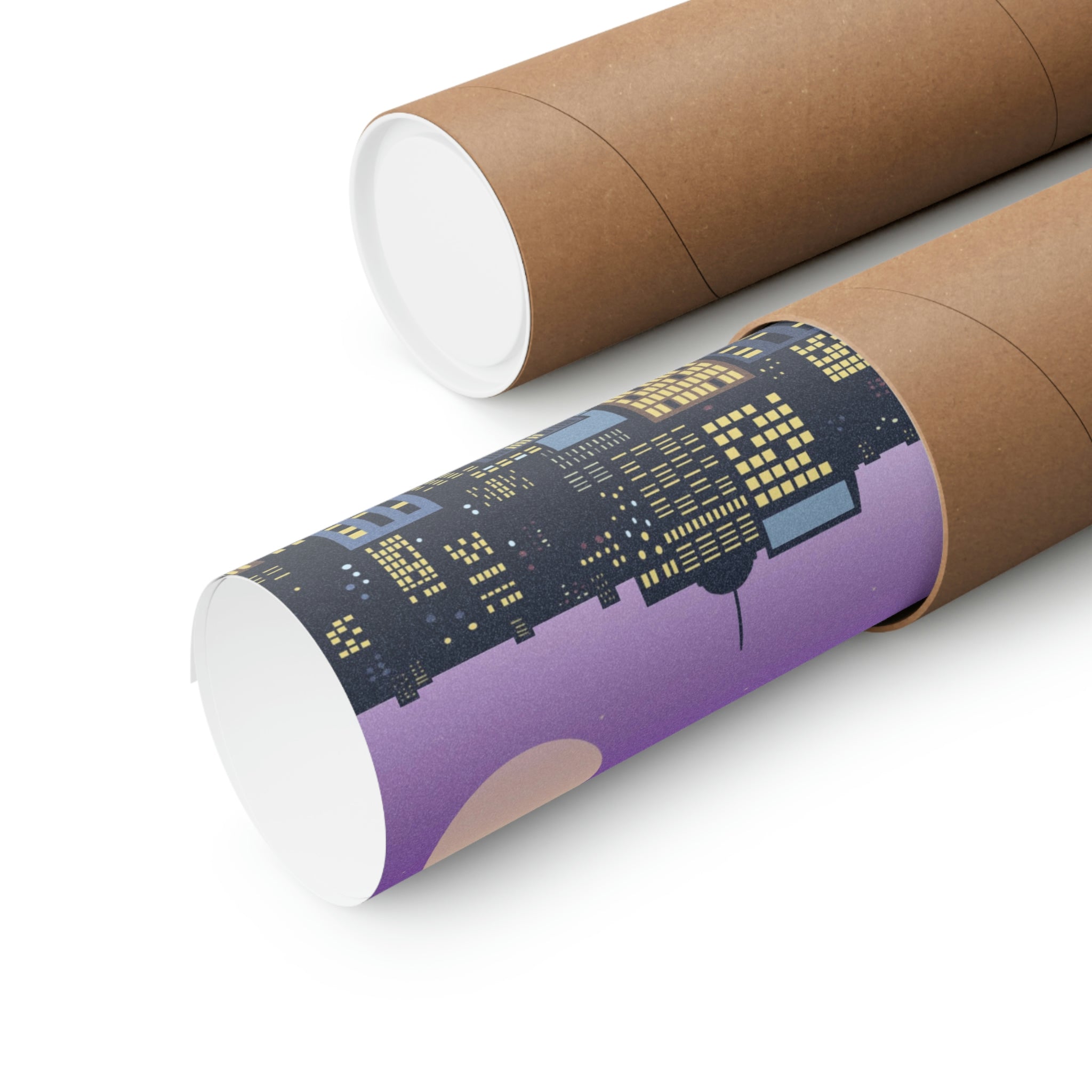 LUNAR NIGHTS WALL POSTER