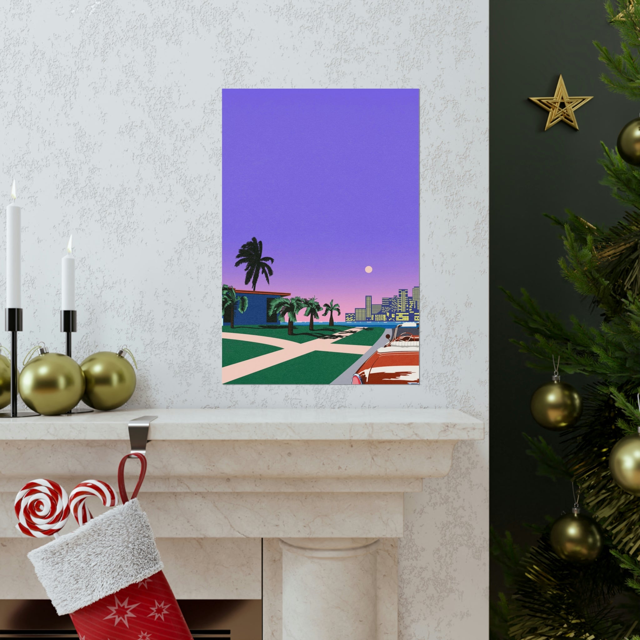 MIAMI NIGHTS WALL POSTER