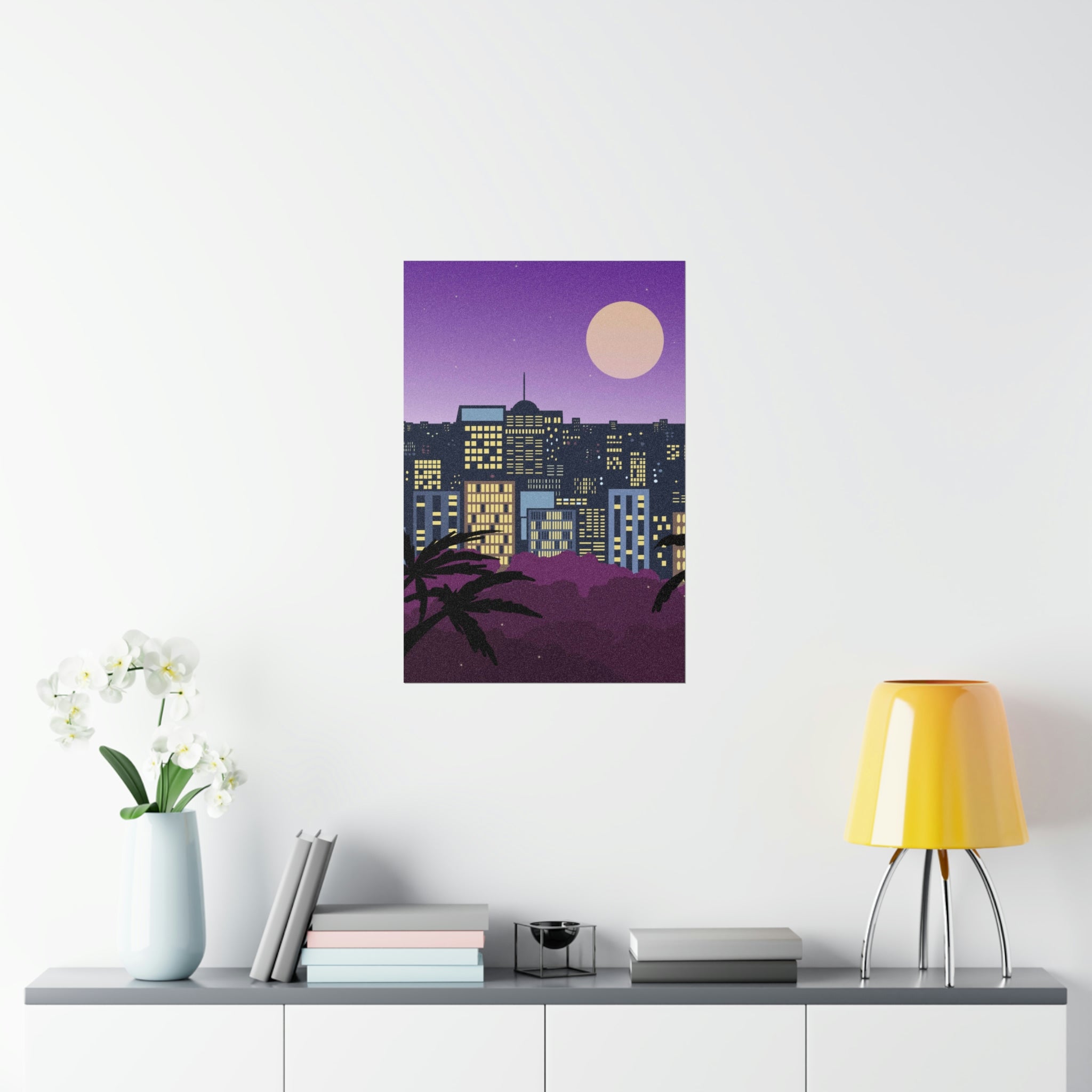 LUNAR NIGHTS WALL POSTER