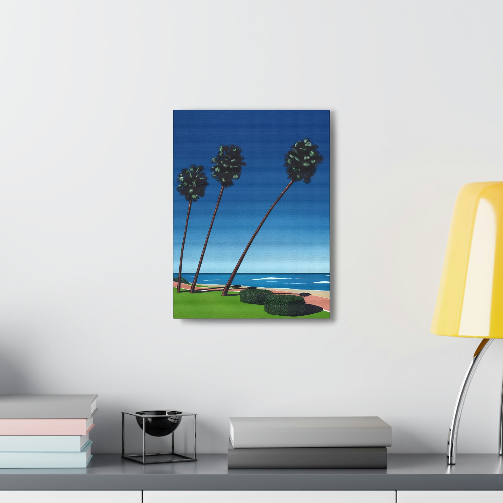 RETRO BEACH WALL CANVAS