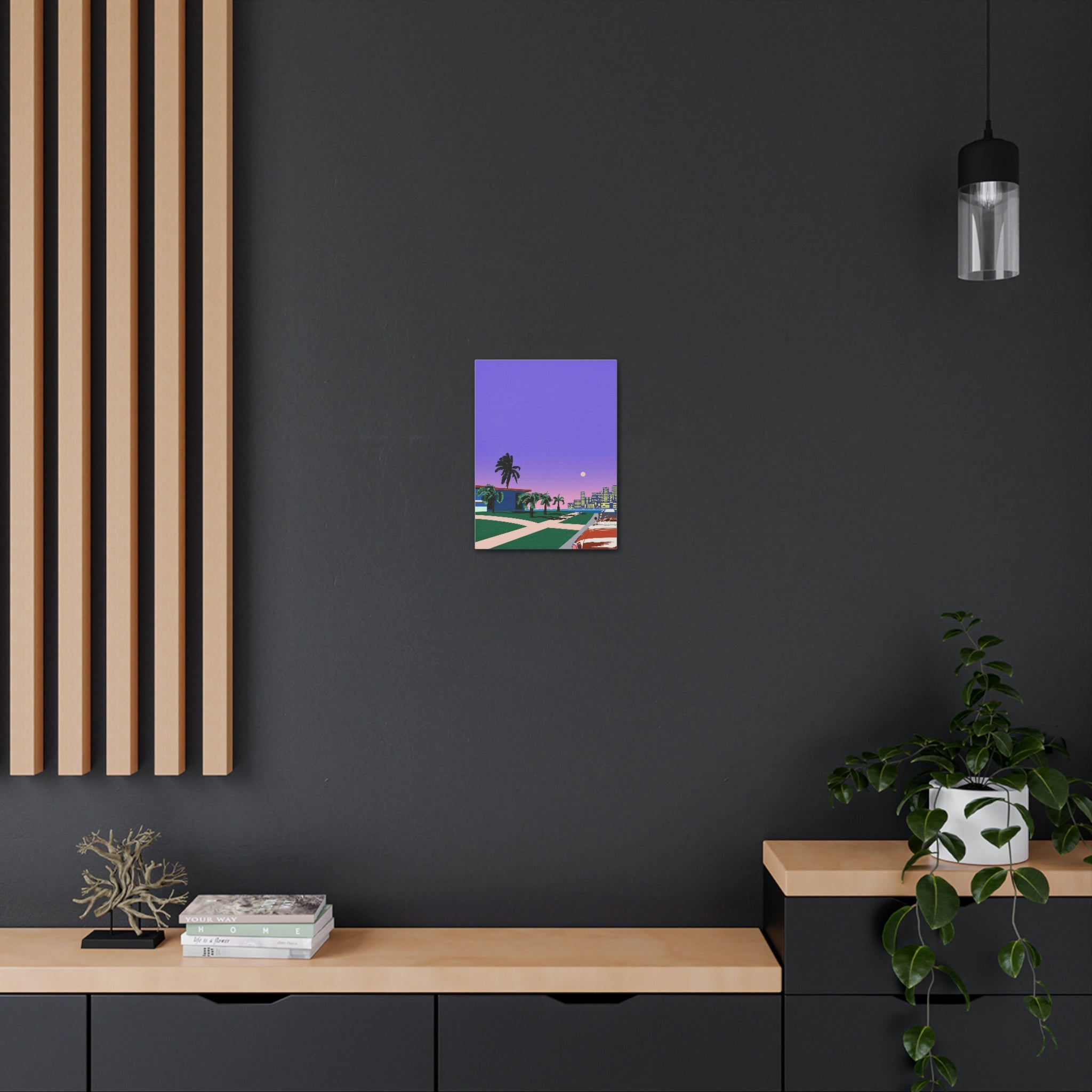 MIAMI NIGHTS WALL CANVAS
