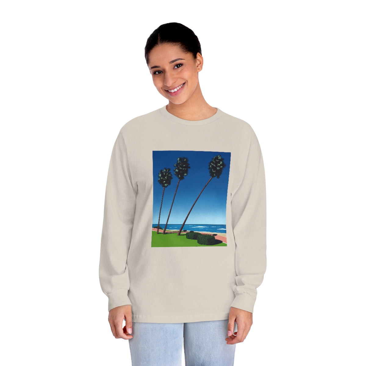 RETRO BEACH LONG SLEEVE TEE
