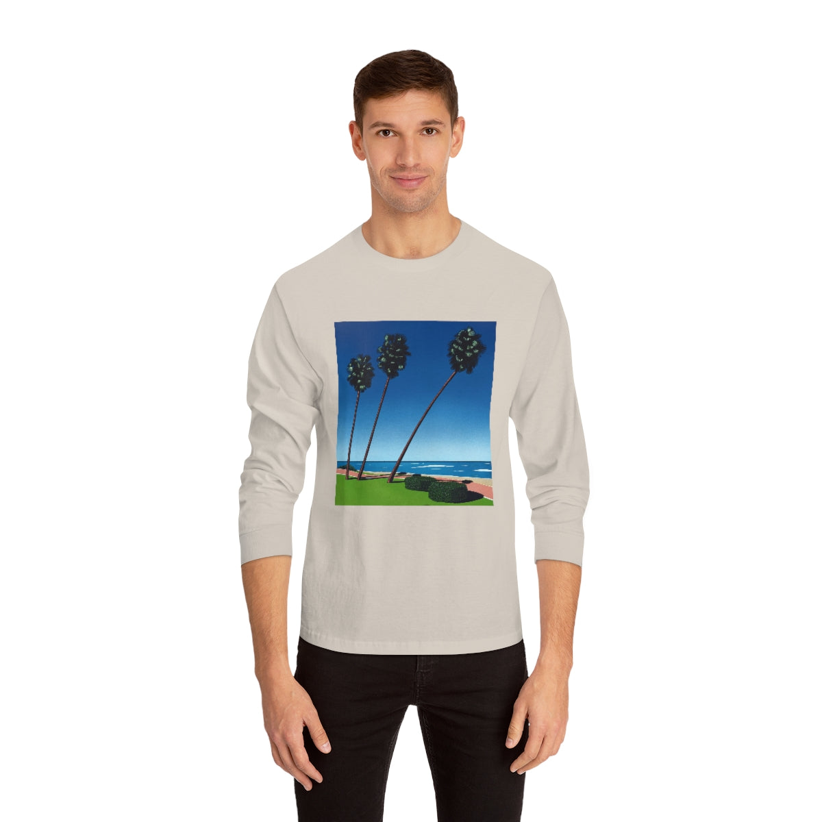 RETRO BEACH LONG SLEEVE TEE