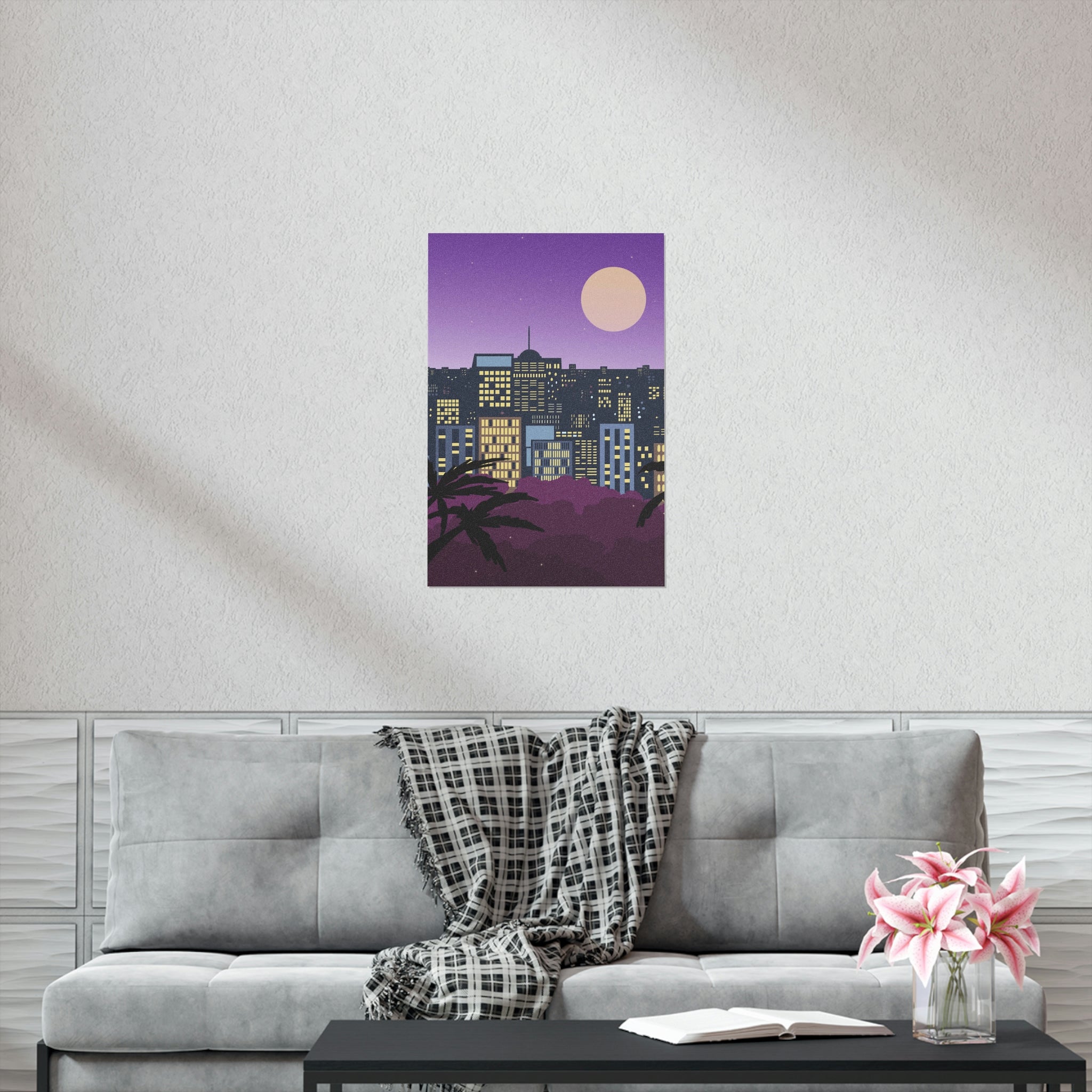 LUNAR NIGHTS WALL POSTER