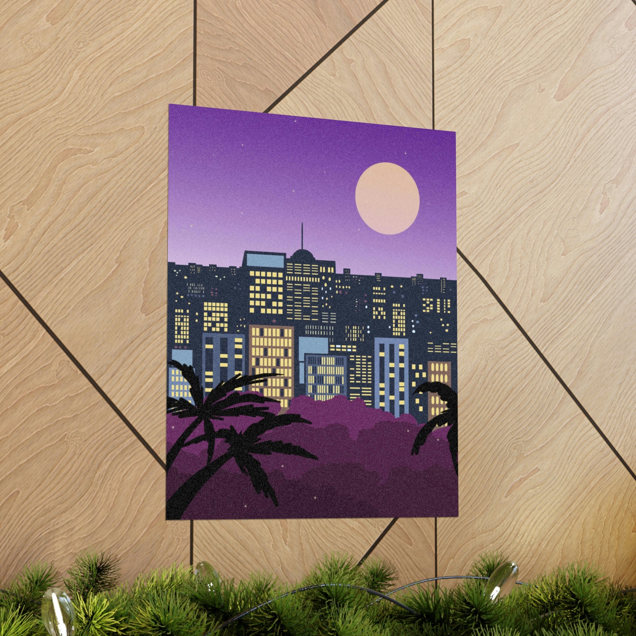 LUNAR NIGHTS WALL POSTER
