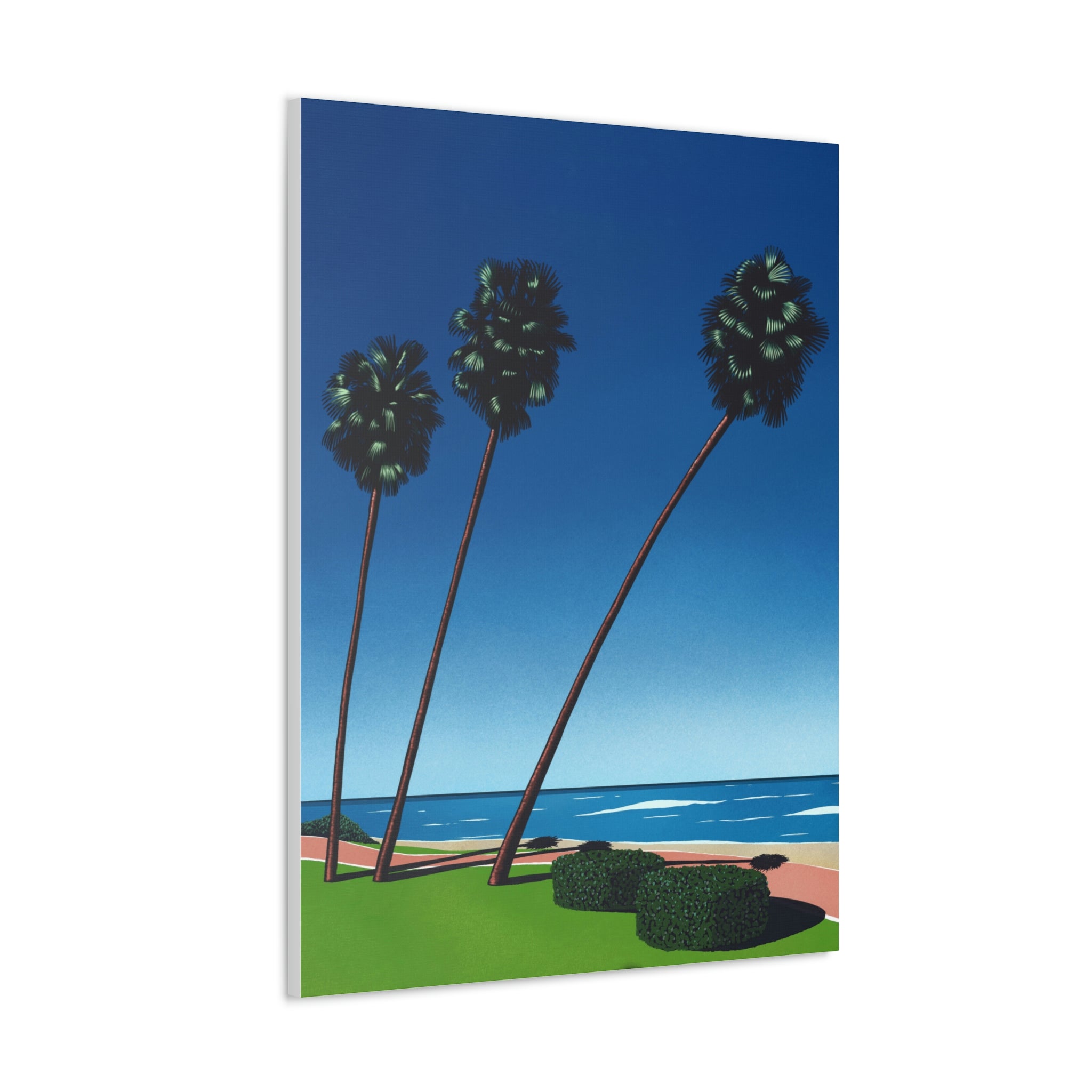 RETRO BEACH WALL CANVAS