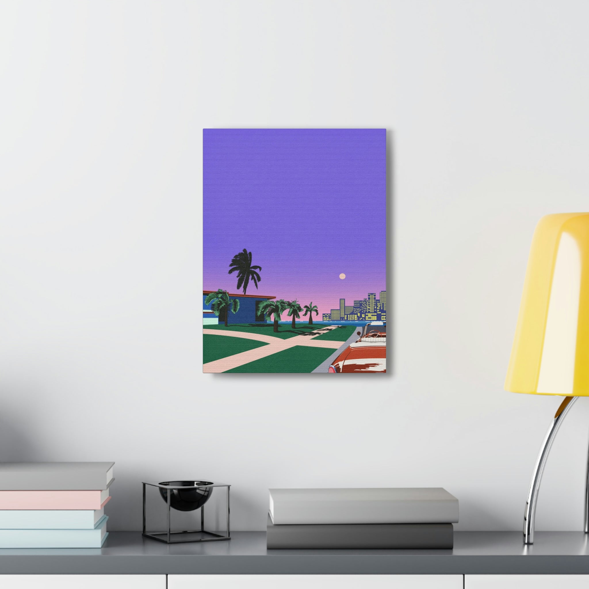 MIAMI NIGHTS WALL CANVAS