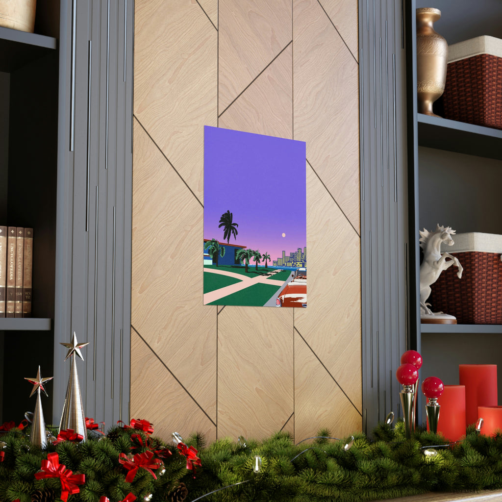 MIAMI NIGHTS WALL POSTER