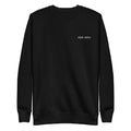 CLUB RETRO LEFT EMBROIDERED CREWNECK
